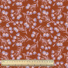 Printed Viscose HYDERA Nutmeg / Pink